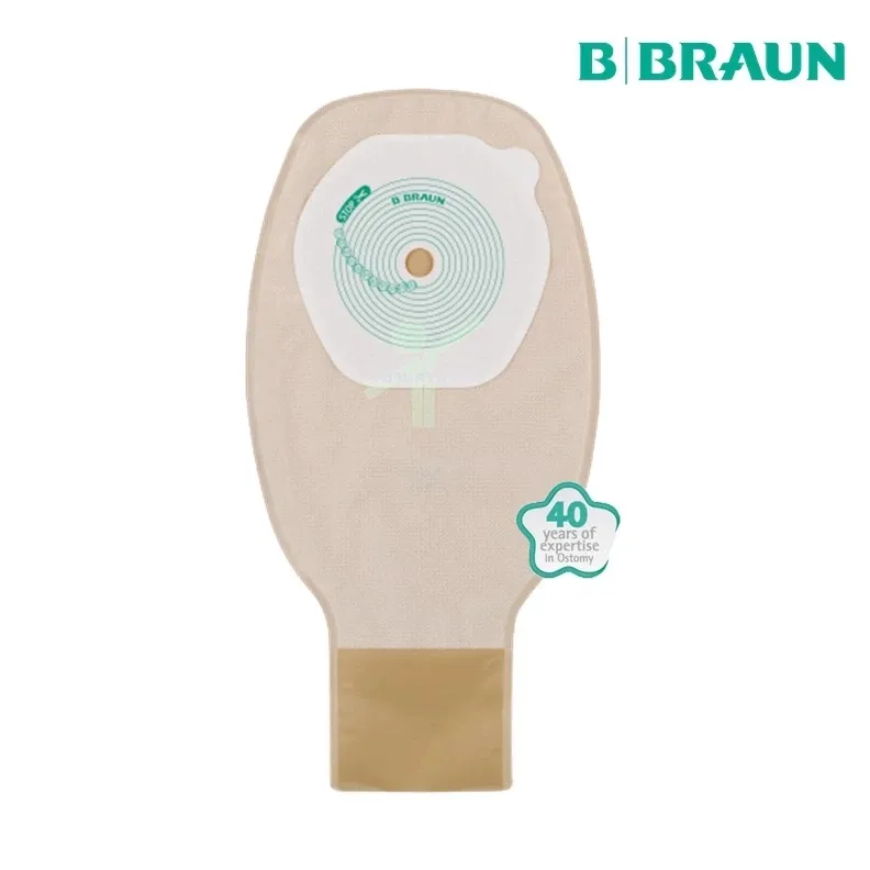 (กล่อง 30 ชิ้น) B Braun Proxima  ถุงถ่ายหน้าท้องติดแป้น เป็นชิ้นเดียว