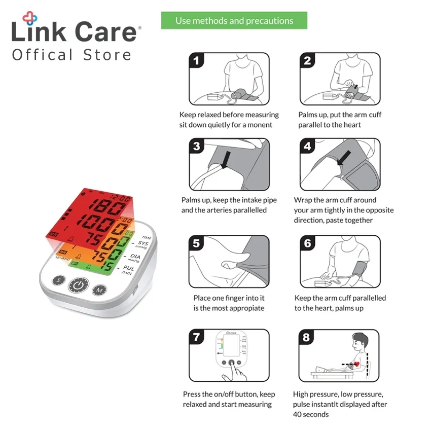 เครื่องวัดความดัน Link Care รุ่น 90-128